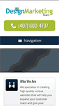Mobile Screenshot of designseomarketing.com